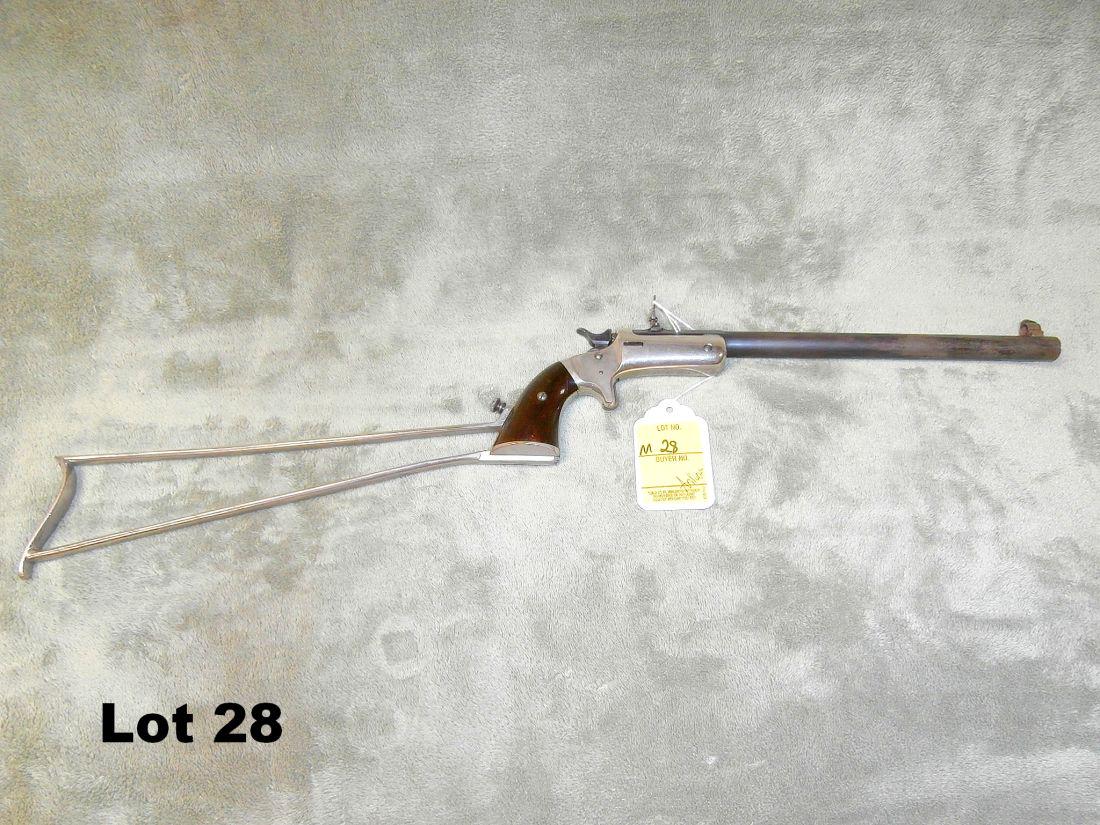 J Stevens & Co 25 rim fire pocket rifle: J Stevens & Co 25 rim fire pocket rifle in good condition - Antique