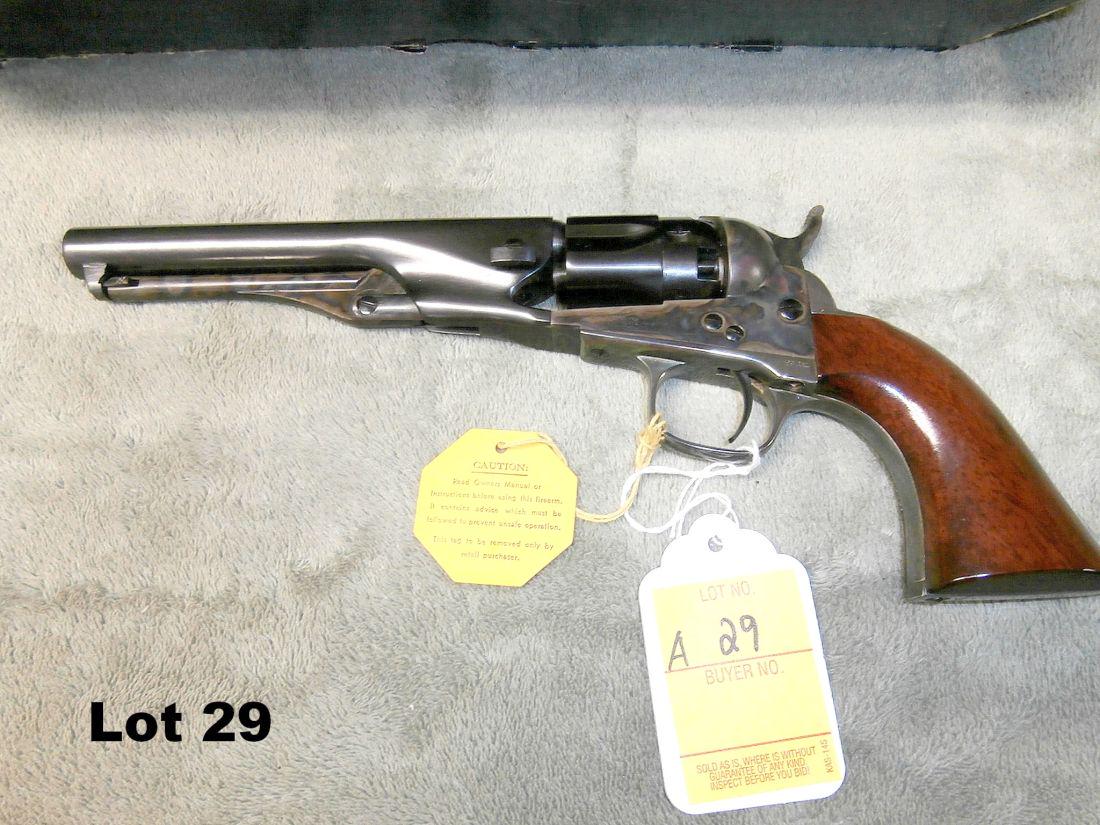 Colt 1862 Pocket Police cap and ball revolver: Colt 1862 Pocket Police 36 cal cap and ball revolver in good conditon - Antique