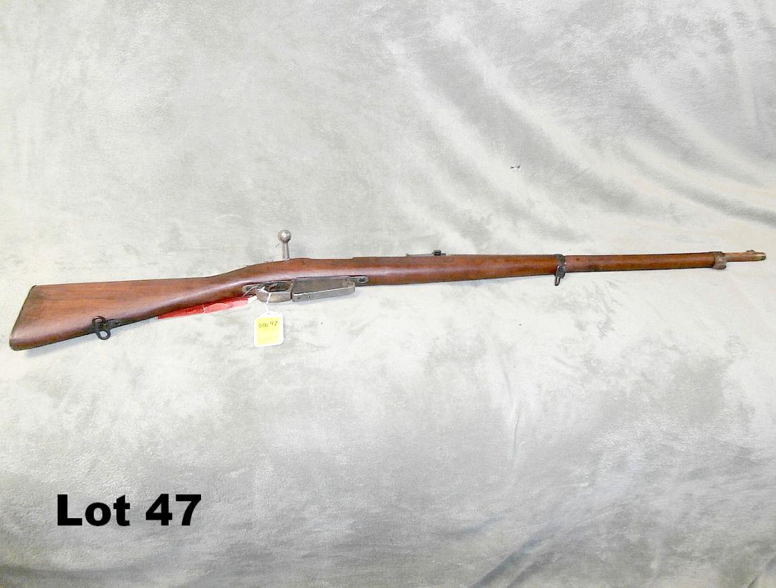 Mauser 1891 Argintion: Mauser 1891 Argintion in good condition - Antique