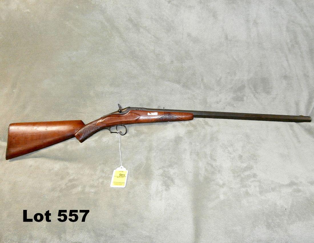 Flobert Shot Gun: Flobert Single Shot 7Mm 24"Brl Nsn Good Condition - C&R