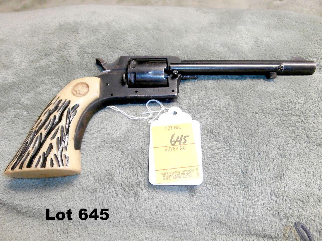 I.J. Sidewinder model 50A pistol: I.J. Sidewinder Model 50A 22Cal 6"Brl Sn E21717 Fair Condition - C&R