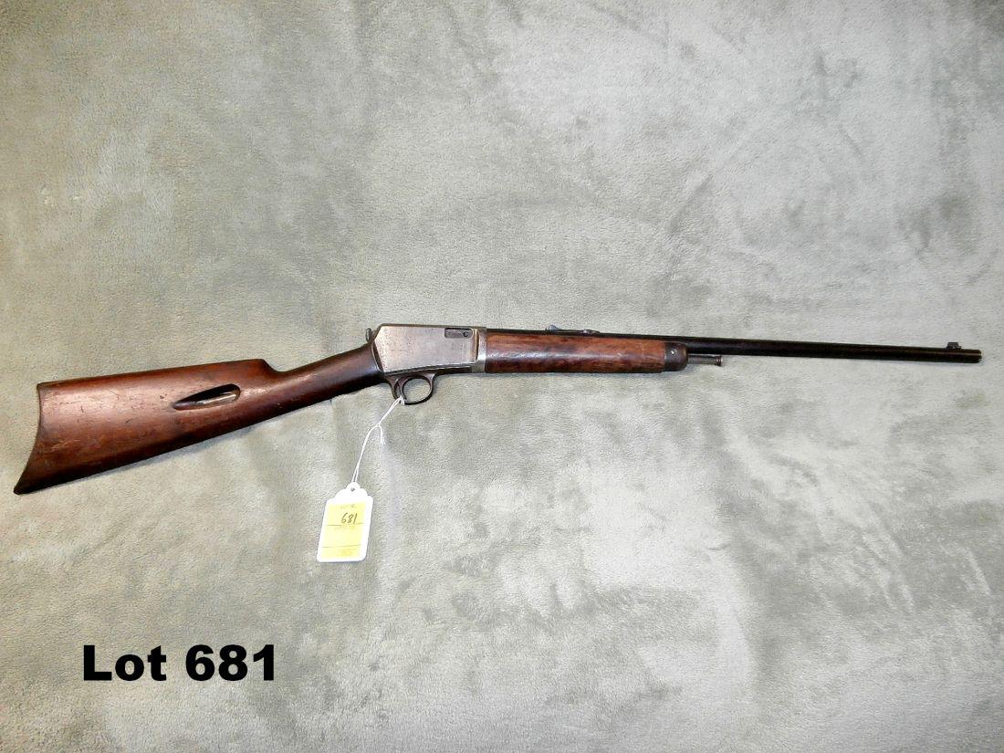 Winchester Model 1903: Winchester Model 1903 22 Cal Auto 20"Brl Sn13263 Frame Dented Fair Condition - C&R