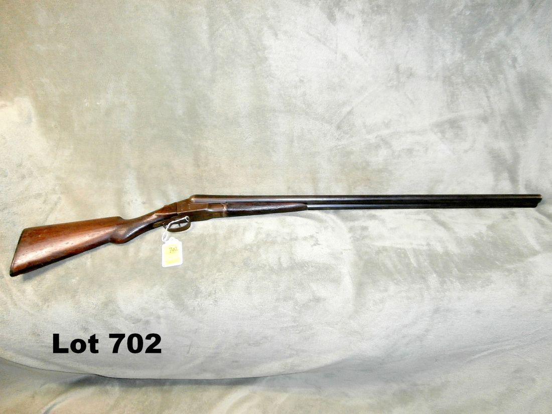 By American DBL shot gun: By American No Name Shot Gun 12Ga Dbl 32"Brl Sn19865 Fair Condition - C&R