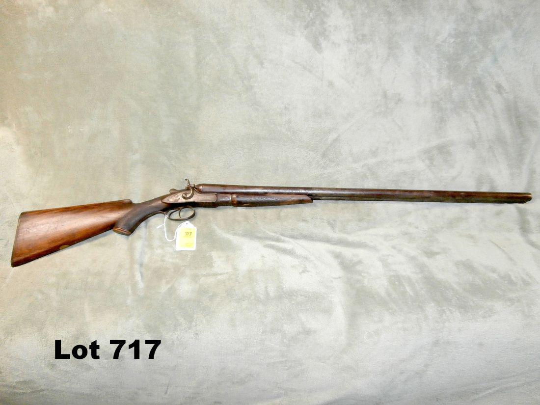 Sam.Buckley shot gun: Sam. Buckley 12Ga Hammer 30"Brl Sn6031 Good Condition - C&R
