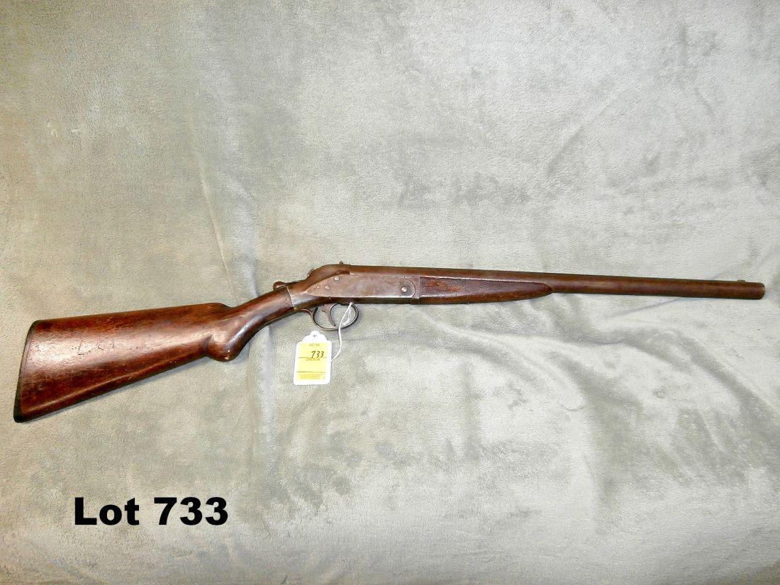 H&A single: H&A 12Ga Single 19 3/4"Brl Sn11127 Fair Condition - C&R