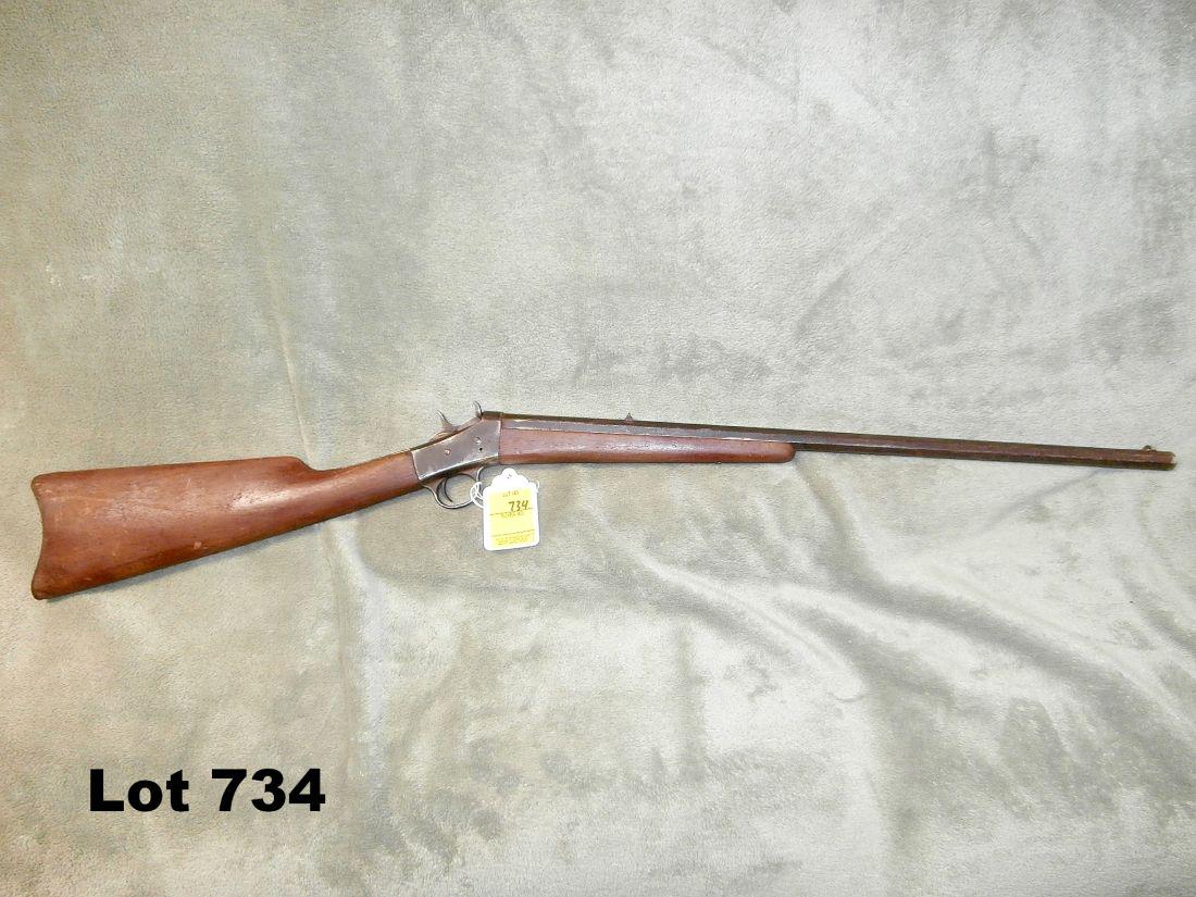 Remington Arms #2: Remington Arms #2 22Cal 22 1/2"Brl Nsn Incomplete Fair Condition - C&R