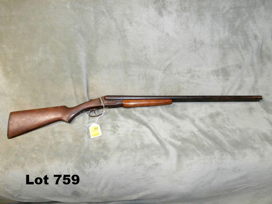 Stevens Model 5100 hammerless: Stevens Model 5100 12Ga Hammerless 27 3/4"Brl Sn5922 Good Condition - C&R