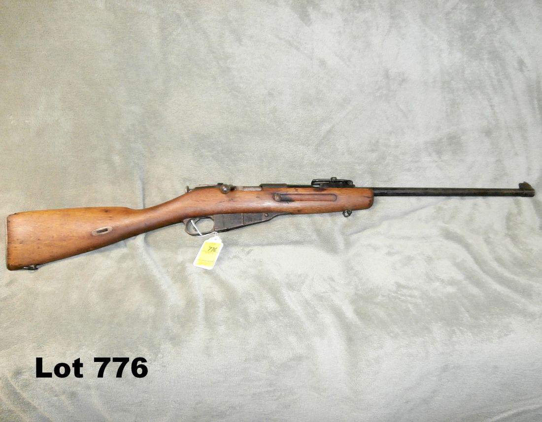 Remington 1917 Moisin Magant: Remington 1917 Moisin Magant 7.65Cal 22"Brl Sn300135 Sportierized Good Condition - C&R