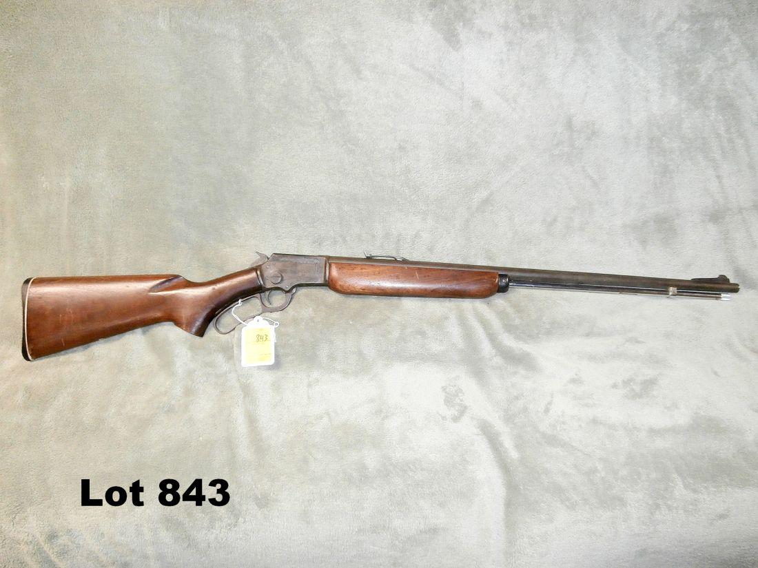 Marlin Model 39A Lever: Marlin Model 39A 22Lever 24"Brl Sn G13370 Barrel Drilled For Scope Fair Condition - C&R