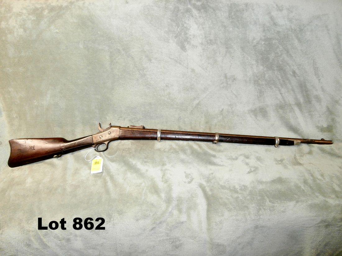 Remington Rolling Block: Remington Rolling Block 44Cal 34"Brl Good Condition - C&R