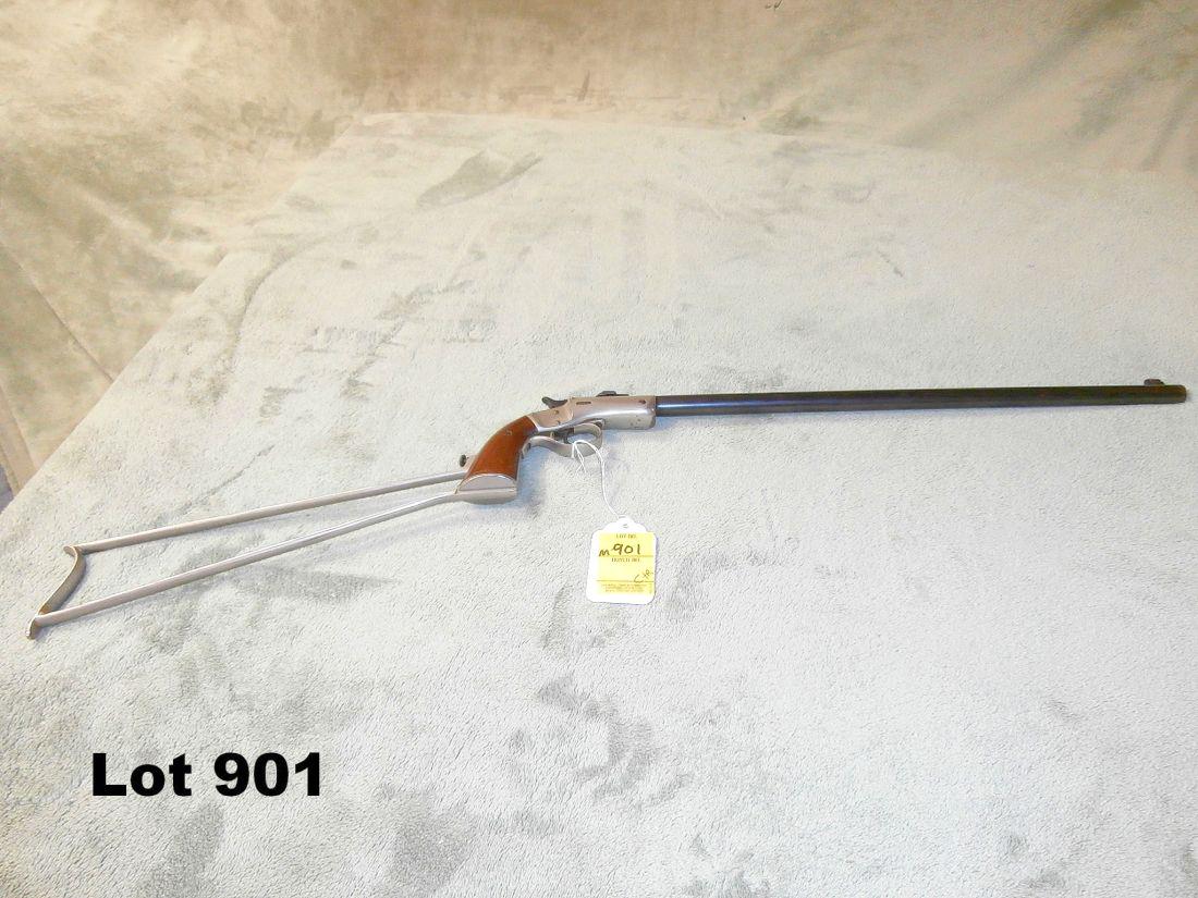 Stevens 22 cal Tip Up 18" barrel: Stevens 22 cal Tip Up 18" barrel in good condition - C&R
