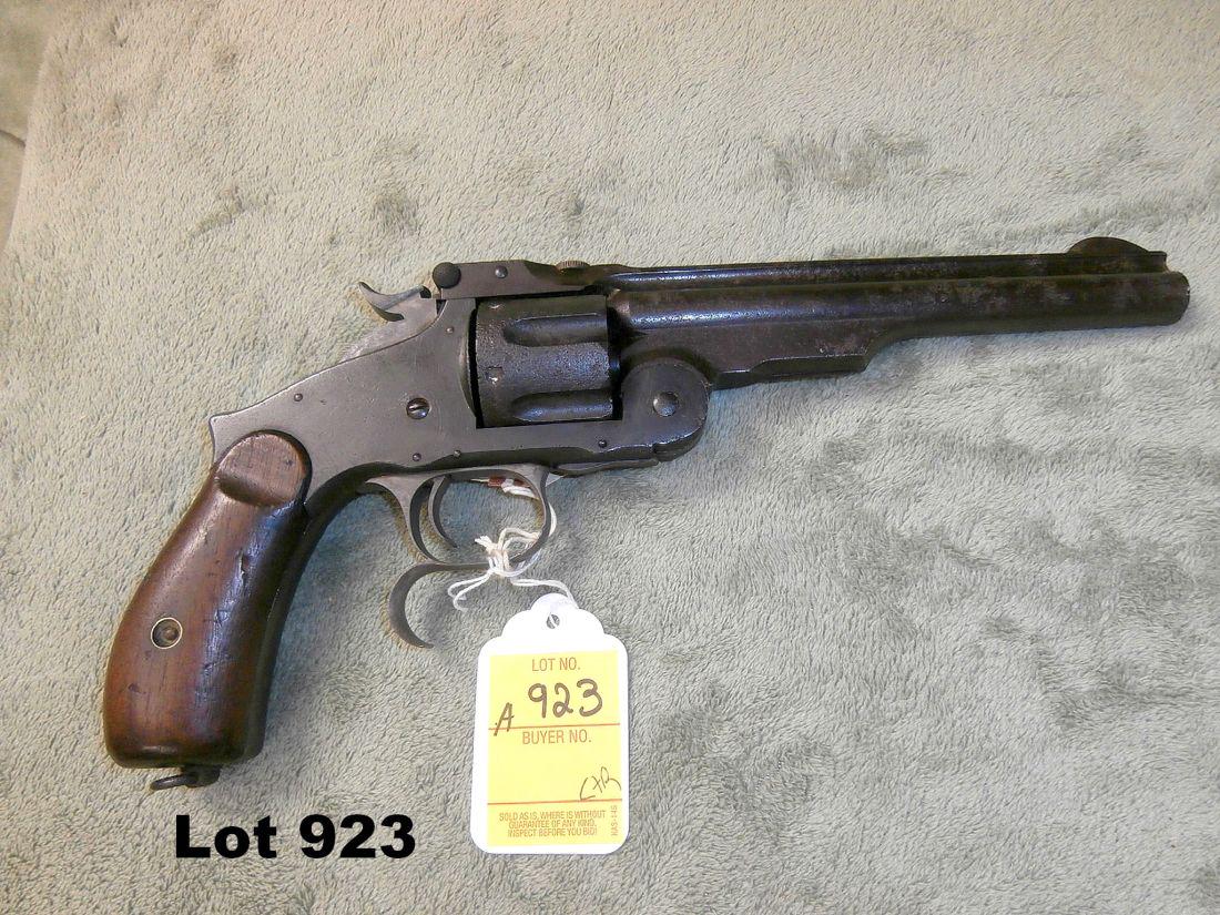 Ludwig Lowe Russian Czar model 44cal revolver: Ludwig Lowe Russian Czar model 44 cal revolver in fair condition - C&R