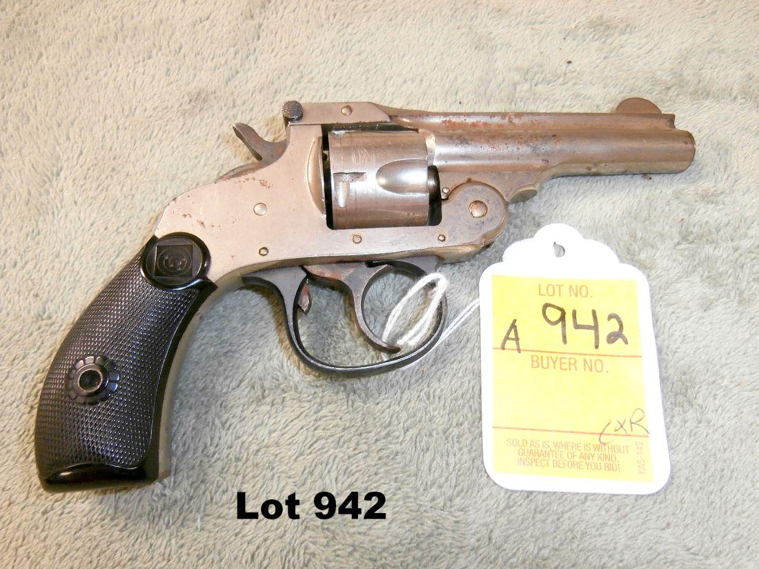 Harrington & Richards top break pistol: Harrington & Richards top break pistol in fair condition - C&R