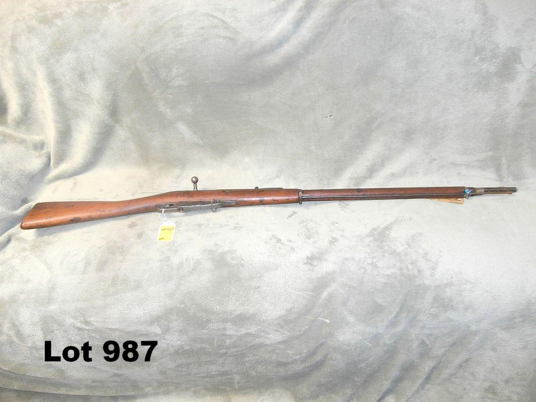 Mosin Mogant bolt action rifle: Mosin Mogant bolt action rifle in good - C&R