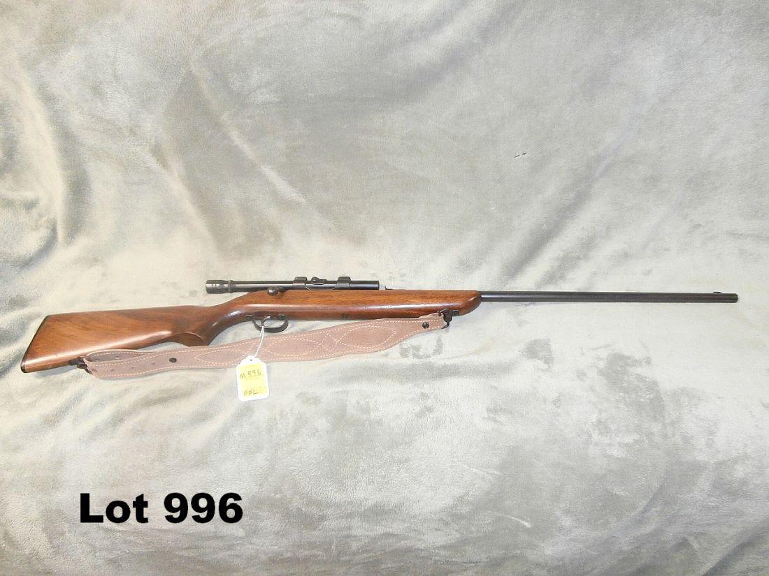 Reminton model 510 22 Sh/LR boltaction w/scope: Reminton model 510 22 Sh or LR bolt action with scope and strap in good condtion - FFL