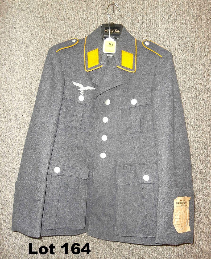 German WWII Jacket Nos With Label On It: German WWII jacket NOS with label on it