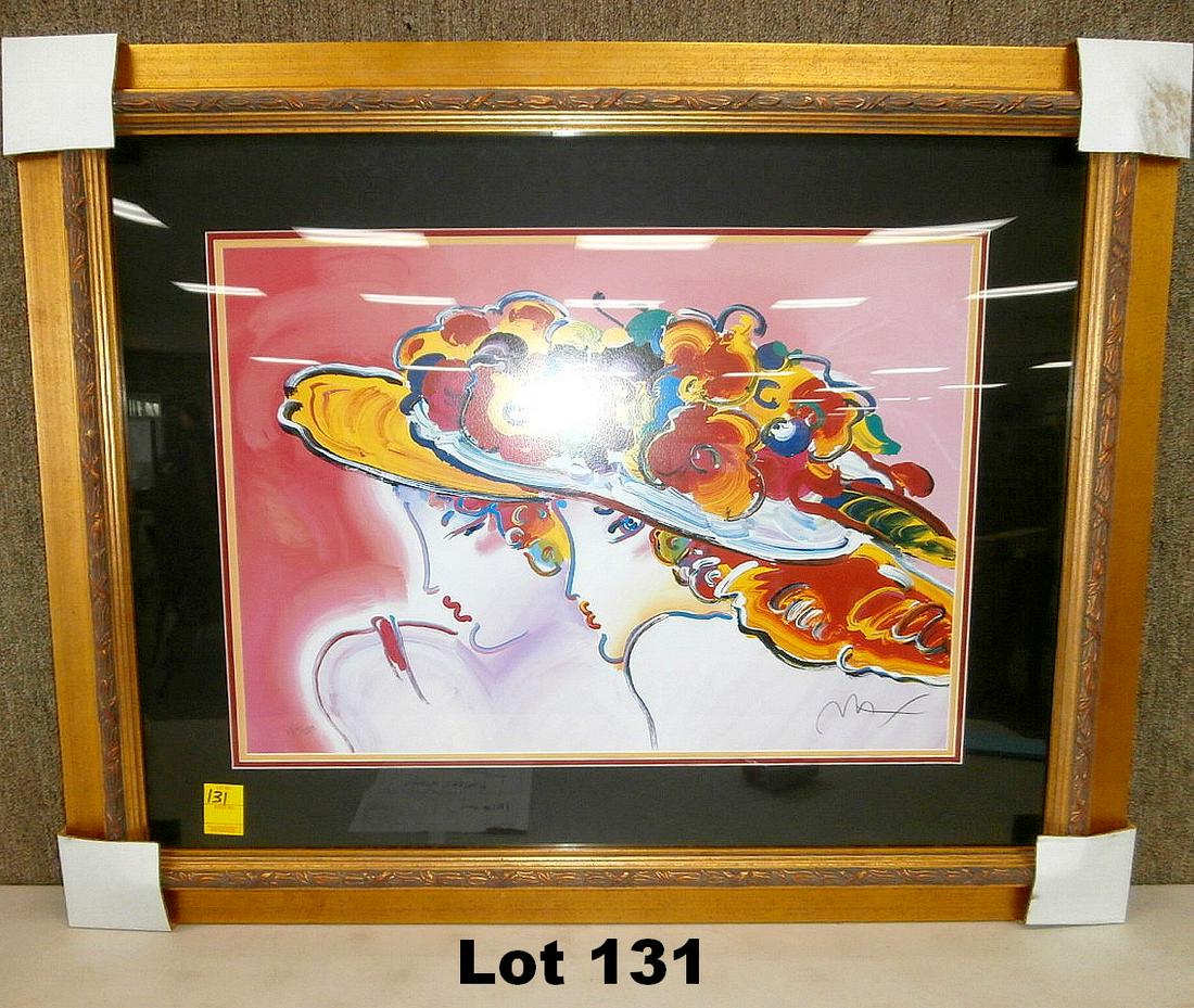 Limited Edition "Friends" by Peter Max: Limited edition "Friends" by Peter Max. Original purchase price $2010.00. Size: 40" x 32.5"