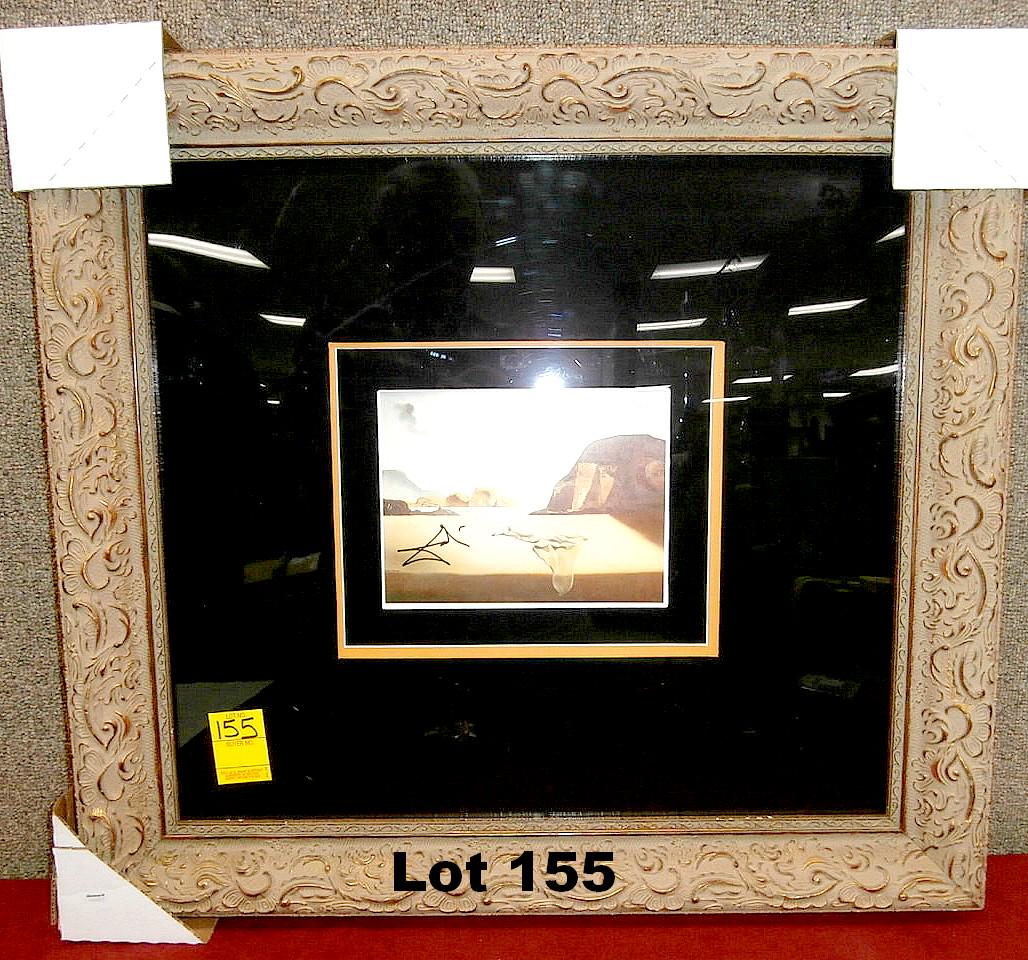 Color Lithograph "Turning Away" by Dali: Color lithograph "Turning Away" by Dali. Original purchase price $1000.00. Size: 24.5" x 23".