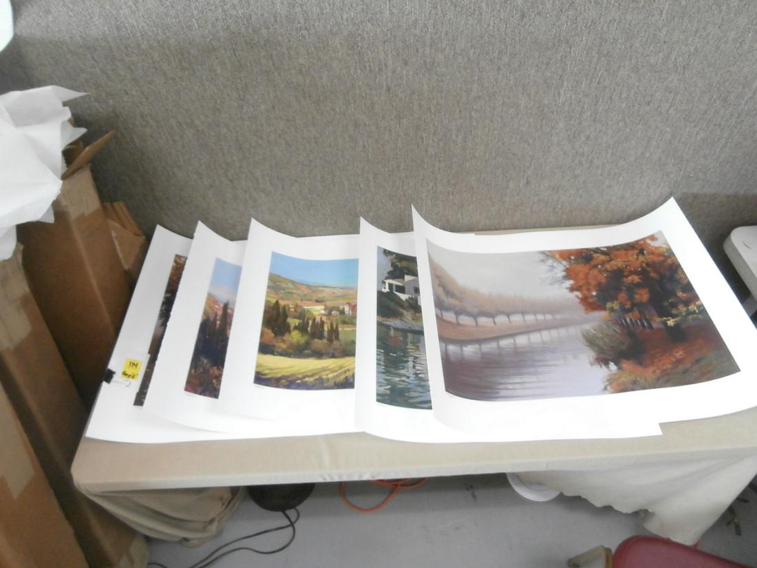 Various Artists-Lot of 5: Friedman, Romeu and Tamao Silkscreens Orig. Purchase Price $505.00 Various sizes