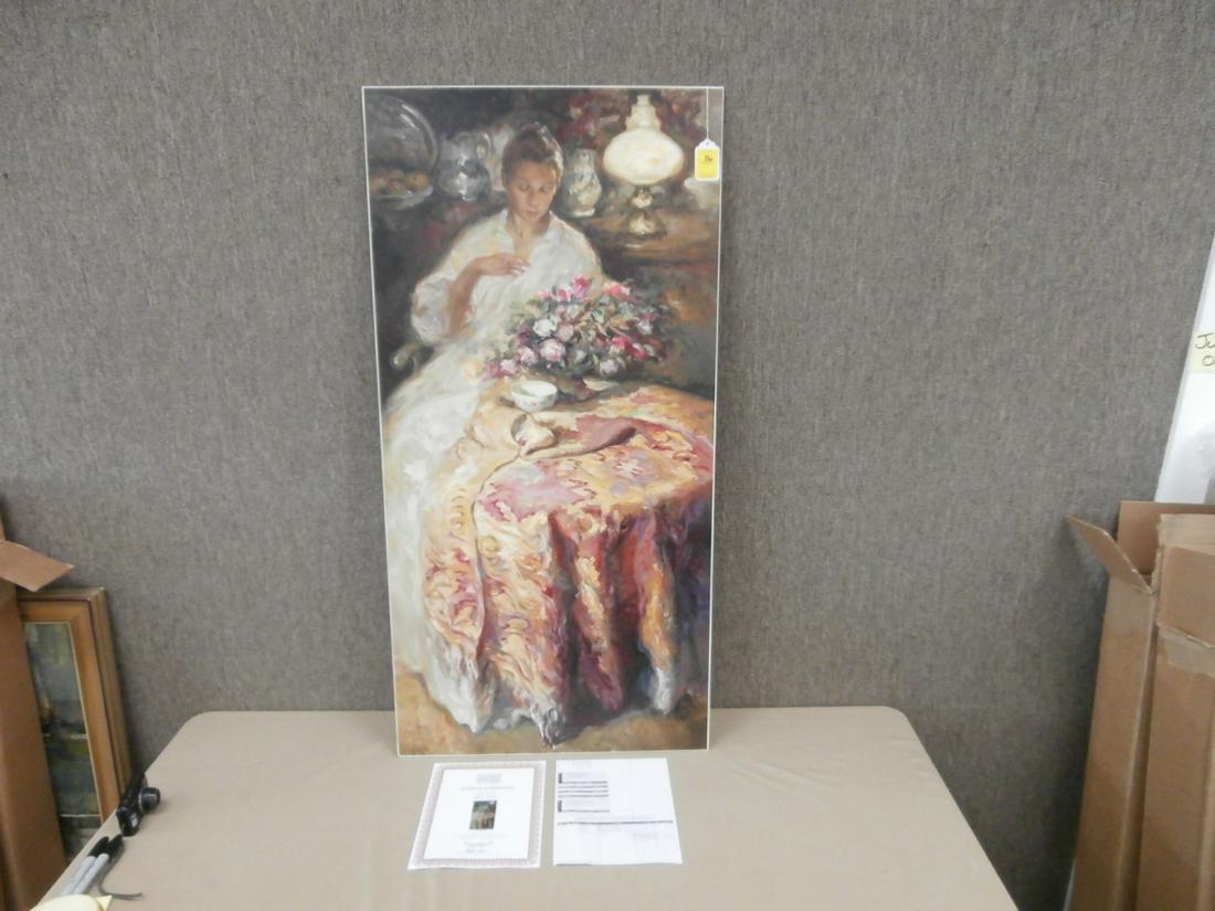 Jose Royo: "Winter" Silkscreen Orig. Purchase Price $1395.00 44 1/4x49 inches
