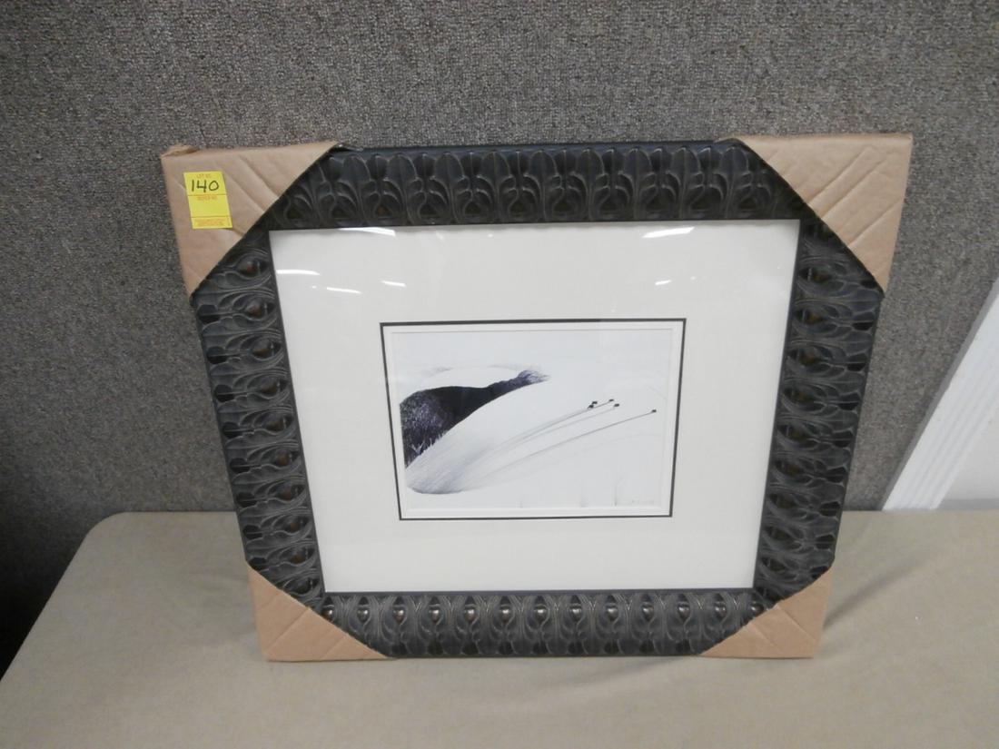 Eyvind Earle: "Cows Grazing" Pen drawing Orig. Purchase Price $1500.00 w/COA