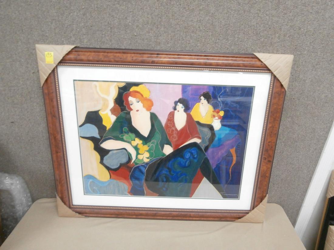 Tarkay: "Stella" Silkscreen Orig. Purchase Price $1400.00 w/COA 45.5x37 inches