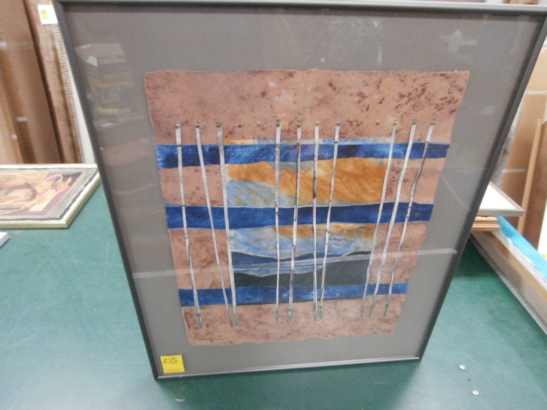 Willie Raney: Layers Mixed Media 21 1/4x25 3/4 inches
