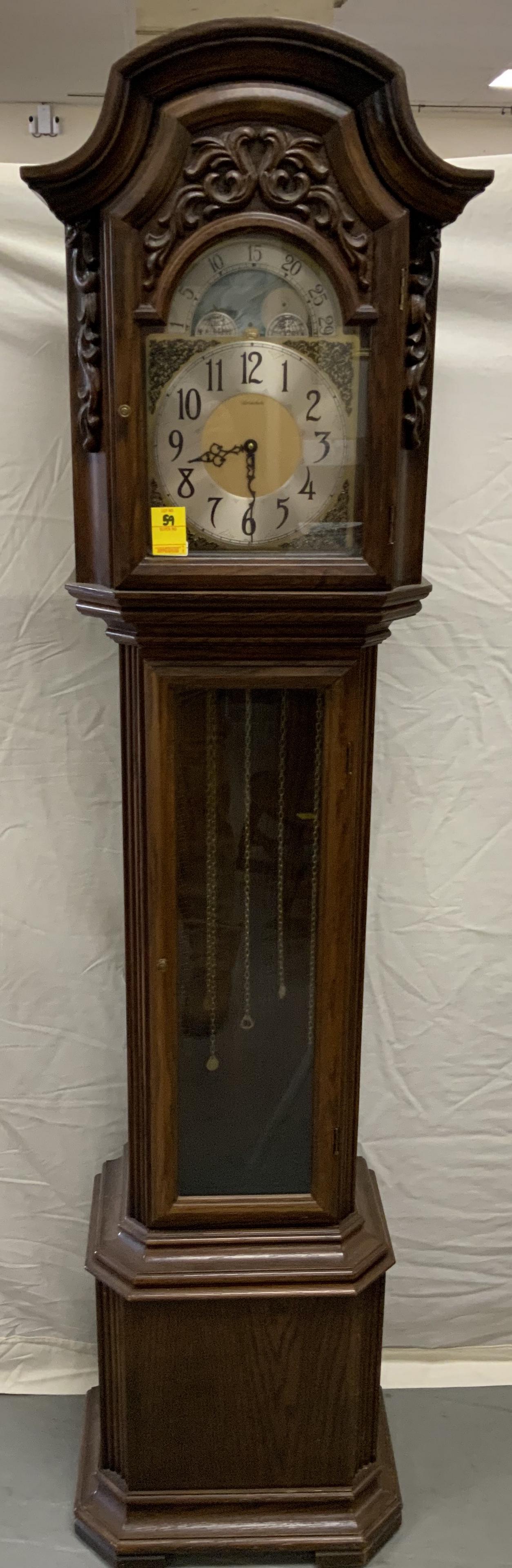 Herschede Weight Driven Grandfather Clock (1 of 5)