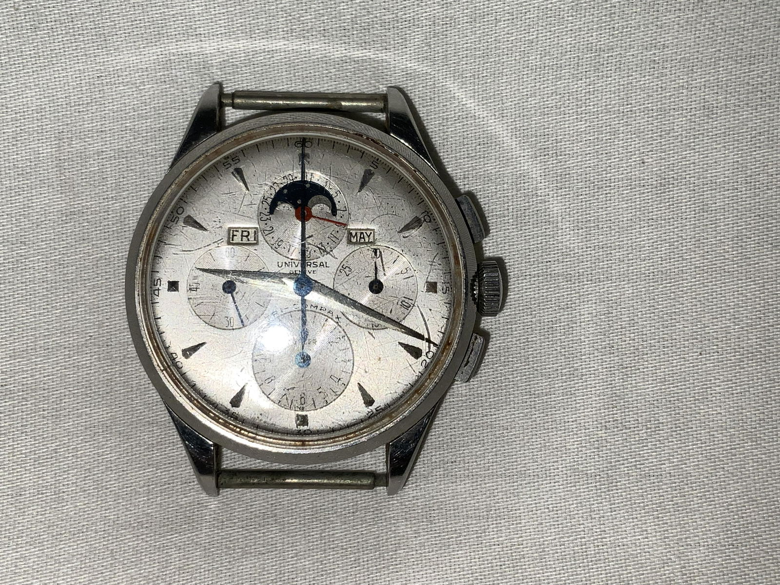 Universal Geneva Tri-Compax Vintage Wrist Watch (1 of 6)