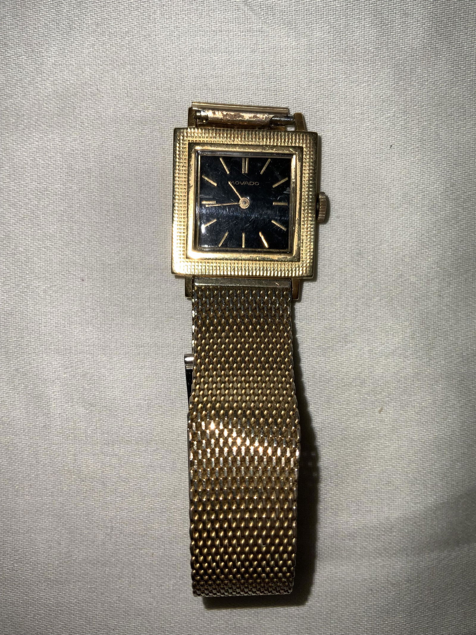 18K Vintage Movado Men'S Watch (1 of 7)