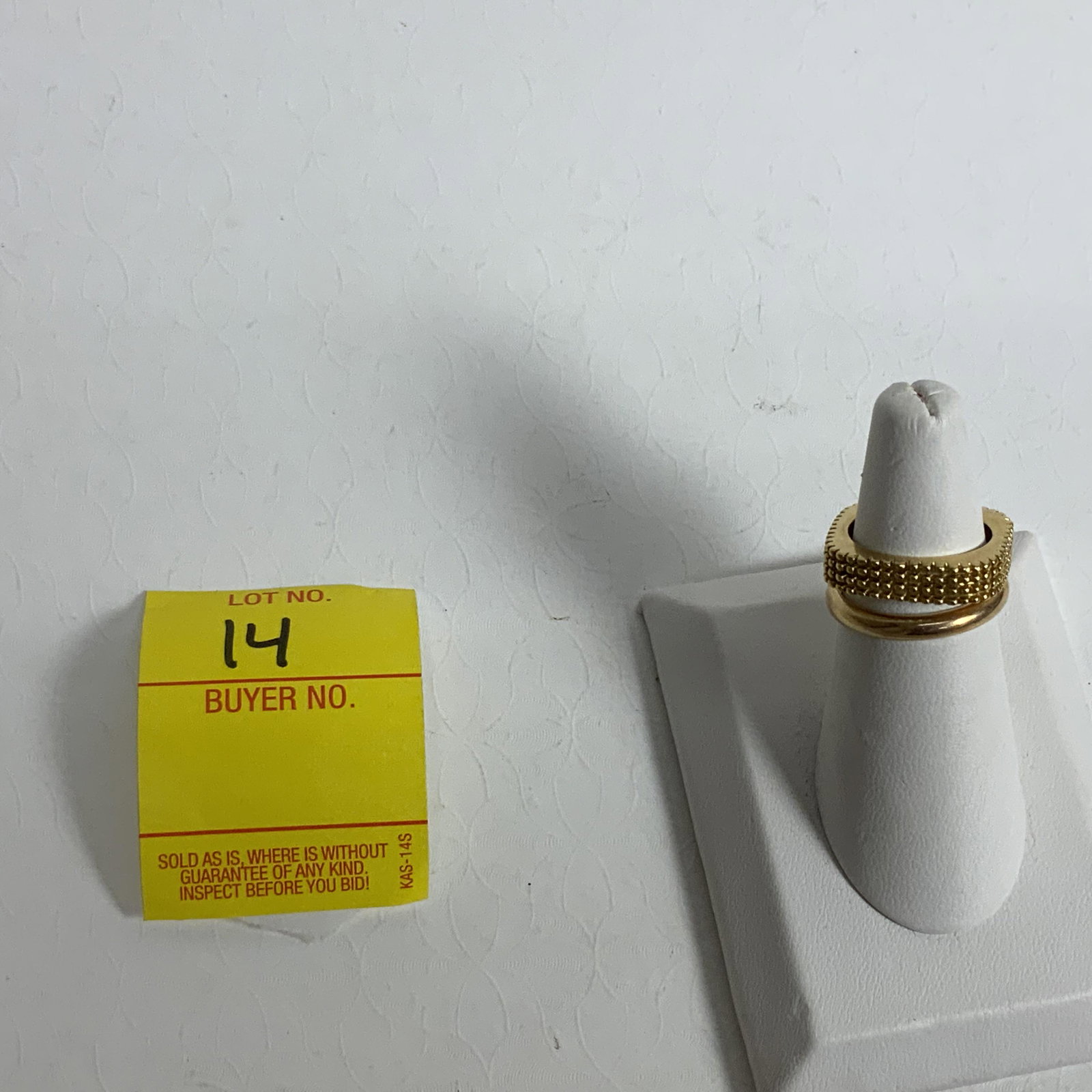 2 Tiffany and Co Gold rings (1 of 5)