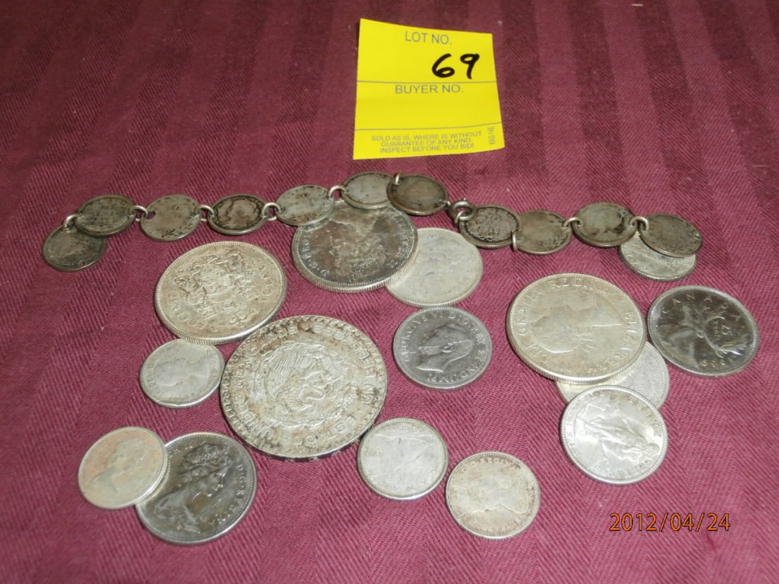 Foreign Silver Coin Lot: Foreign Silver Coin Lot