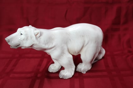 Dahl-Jensen Copenhagen Porcelain Polar Bear