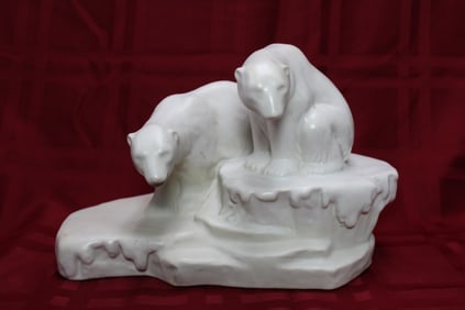 Large Royal Doulton Polar Bears