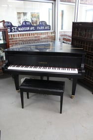 Yamaha GH1 Model Black Ebonized Baby Grand Piano