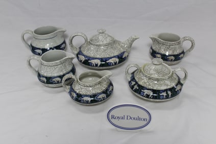 6 Pieces of Royal Doulton Polar Bear Tea Set