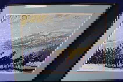 Signed Biss "Mountain Crows"/"Waiting in the Cold" Artist Proof