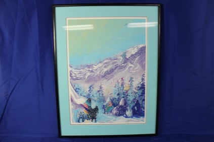 Signed Biss "Late Winter Pass"/"Winter Pass" Artist Proof *