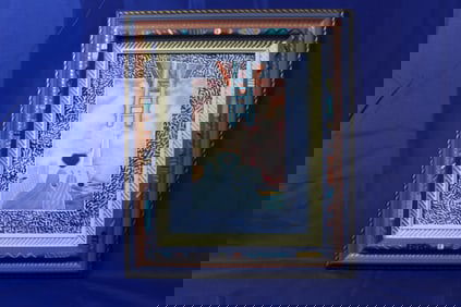 Signed Fran Larsen Painting