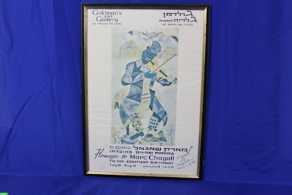 Marc Chagall Fiddler Poster Number