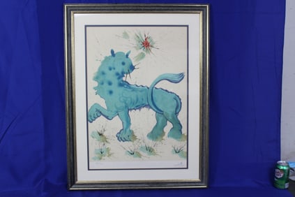 Salvador Dali (1904-1989) Zodiac Leo Lithograph 22 of 50