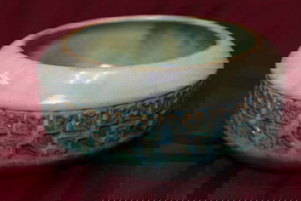 Fulper Signed Pottery Bowl