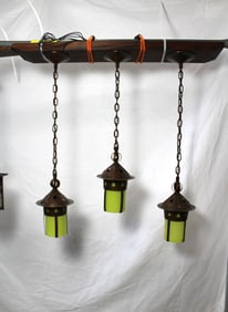 Aurora Studios Michael Adams Handcraft Three Tier Drop Hanging Fixture