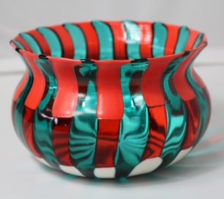 Massimiliano Schiavon Murano Art Glass Bowl