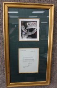 Harry S Truman 33rd President Signed Letter