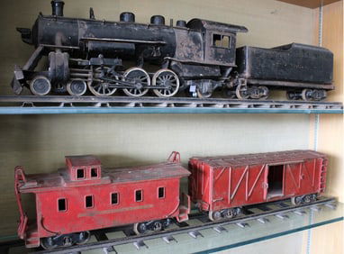 Buddy L Pressed Steel Outdoor Train
