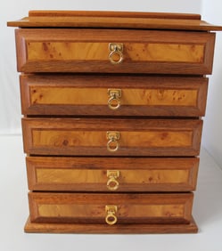 Agresti Briarwood 5 Drawer Jewelry Chest