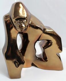 Carl Schultz Bronze Gorilla