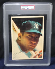 1961 Phillies Cigar Mickey Mantle Card