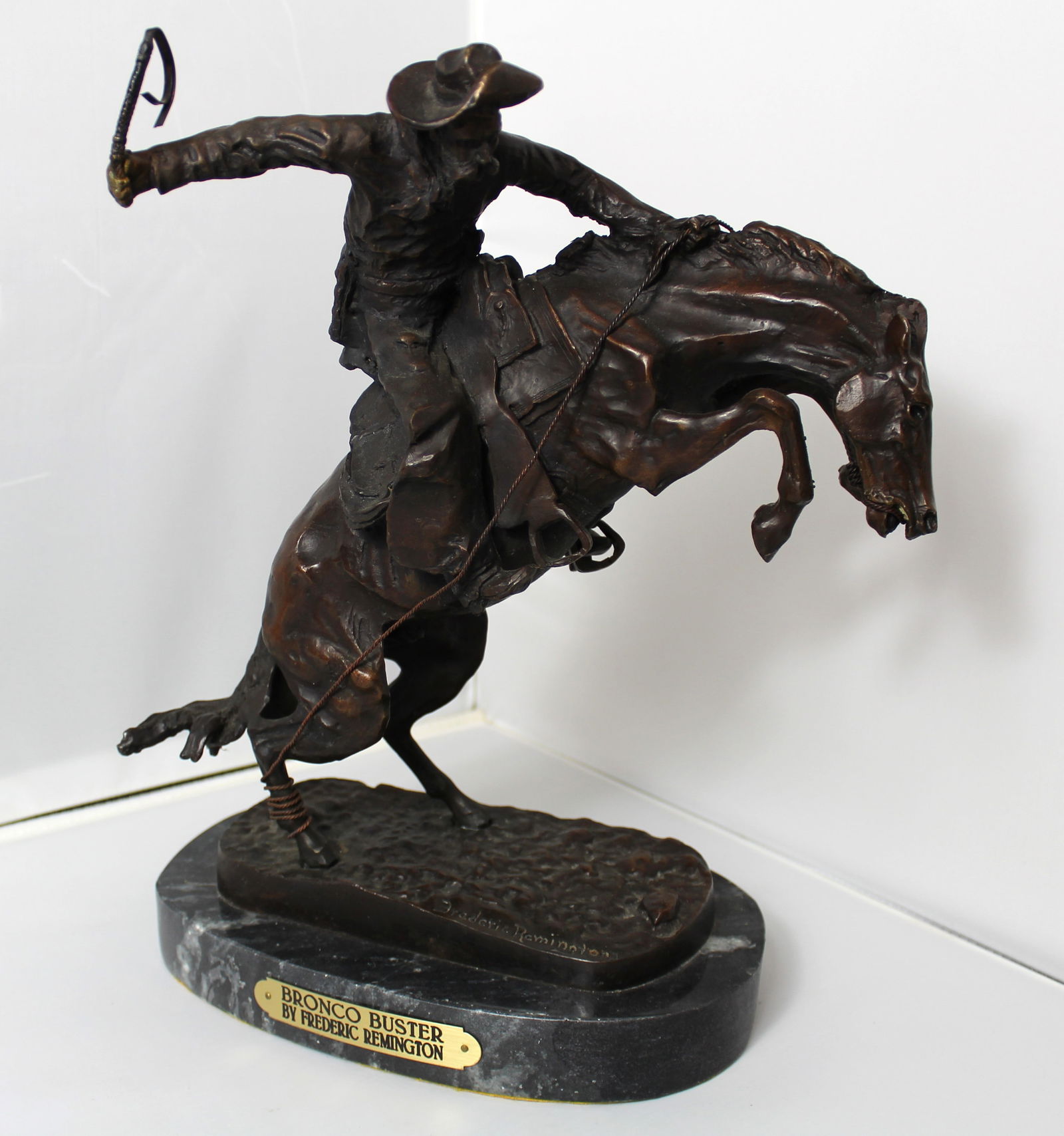 Bronco Buster Statue by Frederic Remington